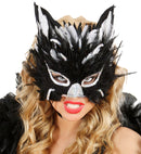 Feathered Cat Mask
