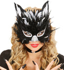 Feathered Cat Mask