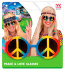 Love & Peace Glasses Multicolor