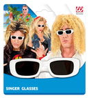 Singer Glasses White