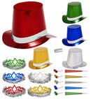 Holographic Multicolor Las Vegas Party Kit