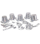 Holographic Diamond Las Vegas Party Kit