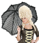 Black Lace Parasol Ø 83 Cm