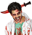 Bloody Knife Through Head