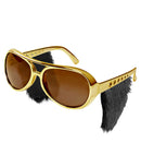 Rock'N'Roll Glasses With Sideburns
