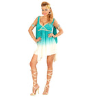 Olympus Goddess  Dress, Laurel Leaf Headband 