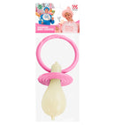 Pink Giant Sounding Baby Pacifier 25 Cm