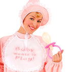 Pink Giant Sounding Baby Pacifier 25 Cm
