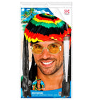 Rastafari  Tam With Dreadlocks, Glasses, Joint 