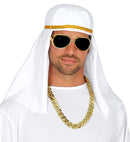 Arab Sheik  Headdress, Necklace, Glasses 