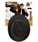 The Roaring 20S Fashion  Hat, Tie, Moustache, Cigar 