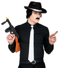 The Roaring 20S Fashion  Hat, Tie, Moustache, Cigar 