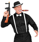 Gangster  Hat, Braces, Bow Tie, Cigar 
