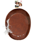 Top Hat Steampunk Distressed Leatherlook 12 Cm