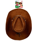 Suede Look Dallas Cowboy Hat