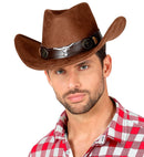 Suede Look Dallas Cowboy Hat