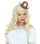 Brown Cowboy Mini Hat With Sheriff Star Felt