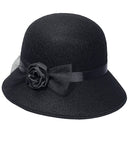 Felt Flapper Hat