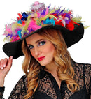 Felt Black Floppy Hat Suitable For Customization With Various Decorations