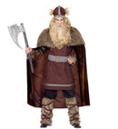 Warrior  Cape With Fur Tippet  - 125 Cm