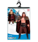 Warrior  Cape With Fur Tippet  - 125 Cm