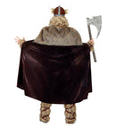 Warrior  Cape With Fur Tippet  - 125 Cm