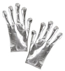 Metallic Space Alien Gloves