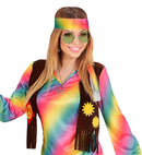 Xl Hippie Glasses With Green Lenses Diam. 6 Cm