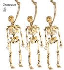 Set Of 3 Skeletons 15 Cm