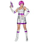 Space Girl  Dress, Fingerless Gloves, Boot Covers 