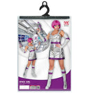 Space Girl  Dress, Fingerless Gloves, Boot Covers 