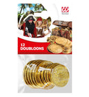 Set Of 12 Gold Doubloons