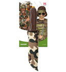 Dagger With Camouflage Scabbard - 28 Cm
