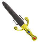 Dagger With Gems & Scabbard 24 Cm