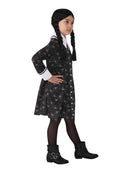 Kids Wednesday Addams Costume Dress