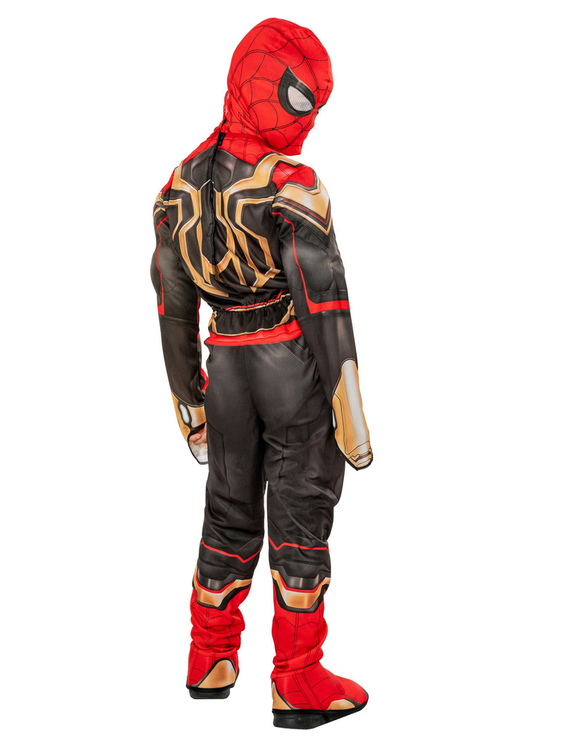 Spider Man Costume No Way Home Kids Iron-spider