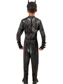 The Batman Costume Boys All Black Batsuit 3