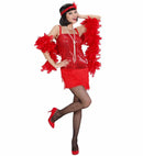 Flapper  Dress, Headband With Feather 