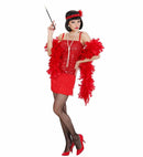 Flapper  Dress, Headband With Feather 