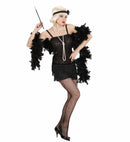 Flapper  Dress, Headband With Feather 
