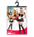 French Maid  Dress, Apron, Headpiece 