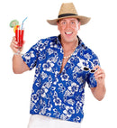 Blue Hawaiian Shirt