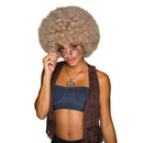 70s Afro Blonde Brown Wig 1