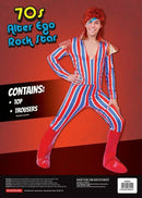 70s Alter Ego Rock Star David Bowie Ziggy Stardust Jumpsuit 2