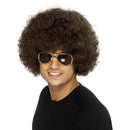 70s Funky Afro Adult Brown Wig 120g 1