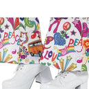 70s Mens Platform Shoes Size Adult White 1