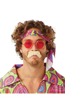 70s Mens Tash Blonde 1