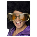 70s Rock Specs Giant Adult Gold 11 Inches 2