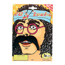 70s Tash Black Moustache Self Adhesive 1