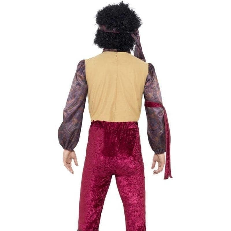 70s Psychedelic Rocker Costume Adult Purple_2 sm-43186XL